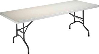 Wurko Mesa Patas Plegables 180x74 Cm, Mesa Plegable 180x74 Cm. -plegable Con Asa Para Transportar Y Guardar F&aacute;cilmente. -para Interior/exterior, No Necesita