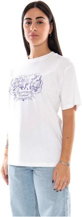 Carhartt Work in Progress Camiseta W S/S Chez WIP - Tops - Mujer - Blanco - S