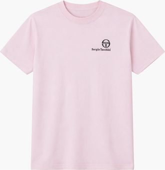 Sergio Tacchini Mens Sergio Tacchini Felton T-Shirt Light Lilac - Pink - Size: 38