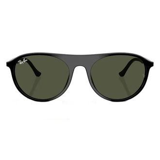 Ray-Ban Green Square Unisex Sunglasses RB2215F 901/31 56
