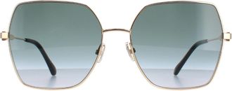 Jimmy Choo London Square Rose Gold Brown REYES/S