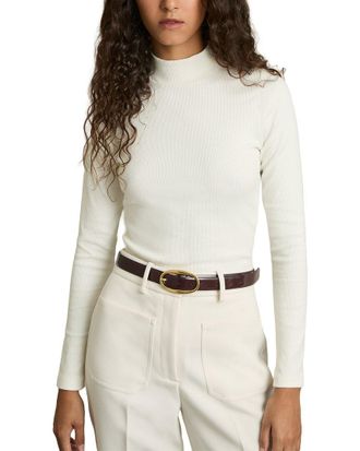 Reiss Polly Ribbed Top