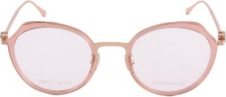 Jimmy Choo London Demo Round Ladies Eyeglasses JC264/G 0W66 50