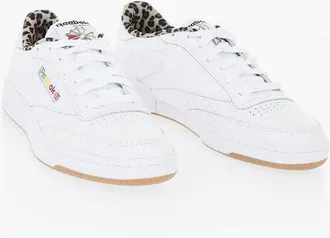 Reebok WACKO MARIA X REEBOK Leather Sneakers CLUB C85 size 40,5