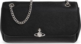 Vivienne Westwood Dames, Tassen, Zwart, Maat: ONE Size Leer