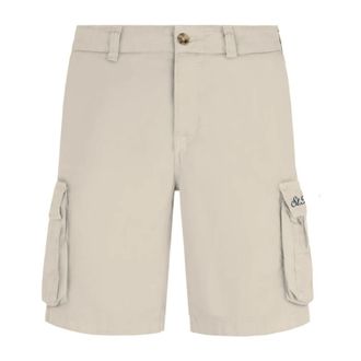 MC2 Saint Barth Casual Shorts, male, Beige, Size: XL Beige Shorts for Freeport Style