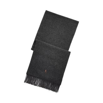 Ralph Lauren Winter Sjaal - Heren - Wintersjaals - Grijs - ONE Size - Wol - Accessoires