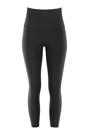 Winshape Leggings WINSHAPE 7/8-Tights HWL317C, Damen, Gr. XXL, Normalgr&ouml;ssen, schwarz, 85% Polyester, 15% Elasthan, Hosen Leggings, mit V-Shape Applikation und