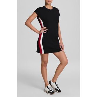 Spanx AirEssentials Colorblock Minidress in Very Black/Red at Nordstrom Rack, Size Small
