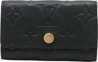 Louis Vuitton Monogram Empreinte Leather Key Case (Authentic Pre-Loved)