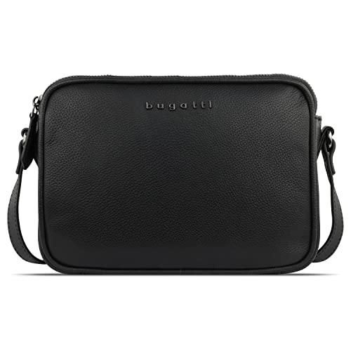 Sac Bandoulière Bugatti Almata Crossbody Bag Noir - Polyuréthane, Réglable, Neuf Avec étiquettes