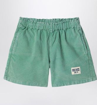 Bobo Choses green cotton shorts