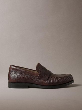 Calvin Klein Theo Mocasines De Piel Penny Plisados