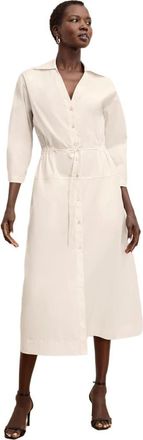 M.M.LaFleur Boden Al Fresco Dress in Eggshell at Nordstrom, Size Xx-Large