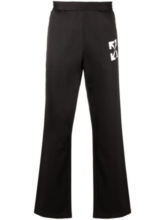 Off-white Pantaloni sportivi con motivo Arrows - Nero