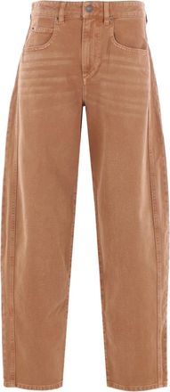 Isabel Marant Jeans Oriane - Marrone