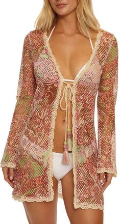 Isabella Rose Taylor Paradise Cover-Up in Brown Multi at Nordstrom, Size Medium
