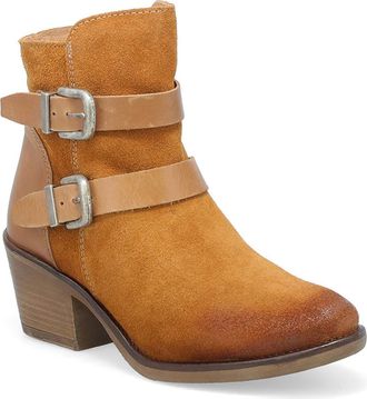 Miz Mooz Dayla Moto Bootie in Wheat Suede at Nordstrom, Size 7.5-8Us