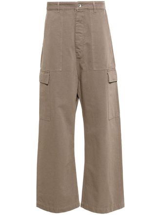 Rick Owens straight-leg cargo trousers - Neutrals
