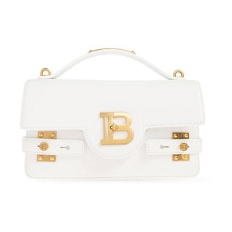 Balmain Handbags, female, White, Size: ONE SIZE B-Buzz 24 Handbag