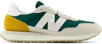 New Balance Mens 237 in Green/White Leather, size 6.5