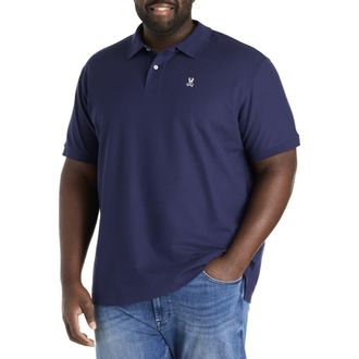 Psycho Bunny Classic Polo Shirt in Evening Navy Blue at Nordstrom, Size Xx-Large