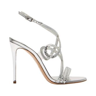 Casadei High Heel Sandals, female, Gray, Size: 6 1/2 US Josephine Julia Sandal