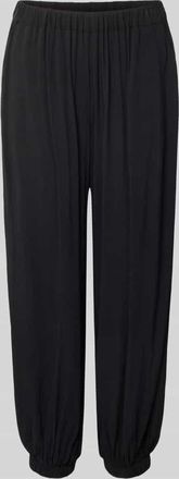Soyaconcept Relaxed Fit Jogginghose aus reiner Viskose Modell Radia in BLACK, Gr&ouml;&szlig;e XXL
