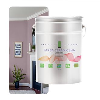 OEM Pintura Cer&aacute;mica Lavable Para Paredes, Color Brezo, Resistente A Las Manchas, 10 L