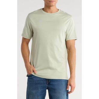 Robert Barakett Georgia Pima Cotton T-Shirt in Desert Green at Nordstrom, Size Xx-Large