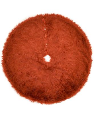 Momeni Furry Tree Skirt Modern Solid Rug