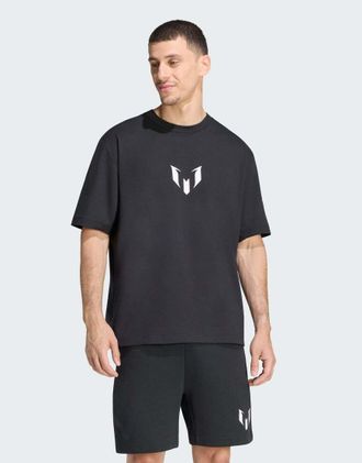 adidas adidas Performance - Messi ZNE - T-shirt nera-Nero
