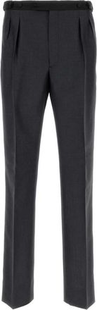 Prada Dark Grey Pleated Pants