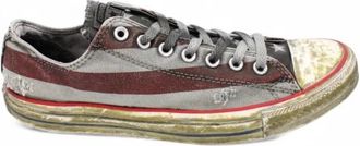 Converse Schoenen, Heren, Veelkleurig, 39 1/2 EU, Rook Ox Canvas Rubberen Zool Sneaker