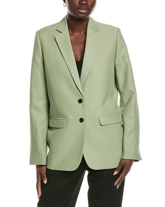 Co Co Boxy Wool-Blend Blazer