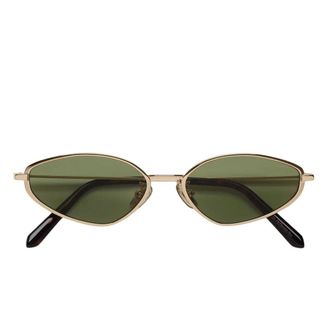 Retro Superfuture Sunglasses, unisex, Yellow, Size: 58 MM Zyra Sunglasses