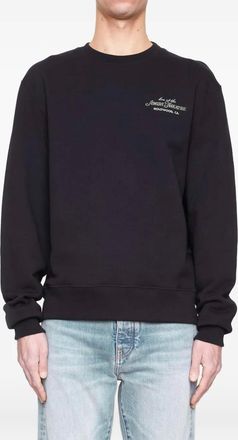 Amiri Theatre-motif sweatshirt - Black