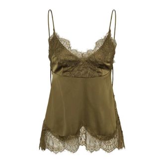 Gestuz Mouwloze Tops - Dames - Tops zonder mouwen - Groen - M - Tops