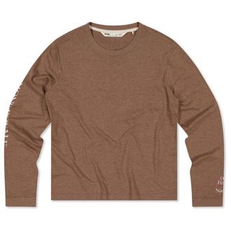 Mons Royale Yonder Merino Organic Cotton L/S Longsleeve f&uuml;r Damen | braun