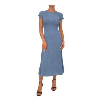 Marella Draghi Abito in maglia - - Dresses - Donna - Blu - L