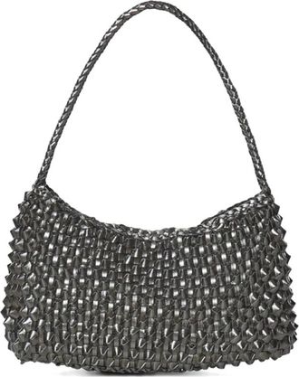 Dragon Diffusion Borsa a spalla intrecciata - - Bags - Donna - Grigio - ONE SIZE