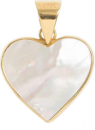 Freya Rose Mother of Pearl Heart Pendant at Nordstrom