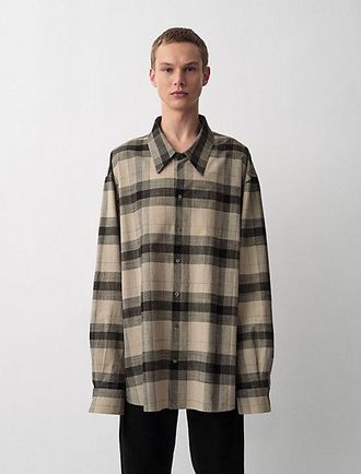 Calvin Klein Camisa A Cuadros Con Botones Blakely