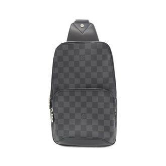 Louis Vuitton Damier Graphite Graphite Coated Canvas Shoulder Bag (Pre-Owned)