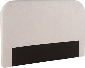 Macabane Cabecero tapizado para camas de 140/160 cm, color beige