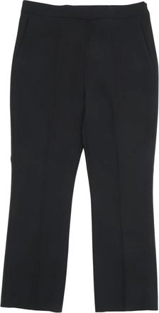 Max Mara Straight Trousers, female, Black, Size: XL Nepeta Trousers