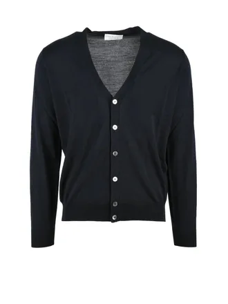 FILIPPO DE LAURENTIIS Multicolor Merino Wool Cardigan