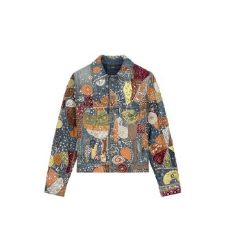 Amiri Embellished Trucker Jacket