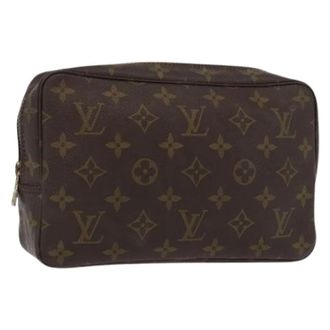 Louis Vuitton Pre-owned Canvas Clutch - Dames - Pre-owned - Bruin - Maat: ONE Size