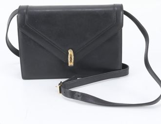 Bally Leather Crossbody Bag Shoulder Bag (Pre-Owned)